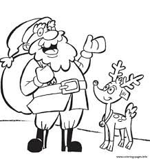 We also have mermaid coloring pages for kids. Reindeer And Santa Christmas S For Kidsbf96 Coloring Pages Printable