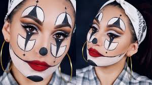 gangster clown halloween makeup