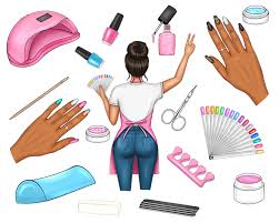 clipart for nail master by eugenia