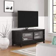 Tv Stand With Glass Doors