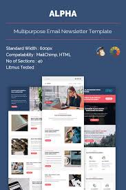 Alpha Email Newsletter Template