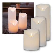 L Outdoor Led Candle Grand With Timer