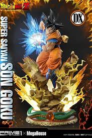 2240 x 832 file type. Megahouse Dragon Ball Z Goku Super Saiyan Statue Hypebeast