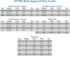 Puma Youth Shoe Size Chart Grandts Auto Repair