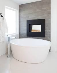 25 Primary Bathrooms With A Fireplace