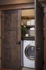 Images washer and dryer in clothes closet slider |. 15 Clever Ways To Hide A Washing Machine Dryer In Your Home