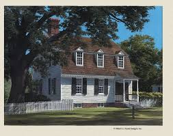 Tayloe House Colonial House Plans