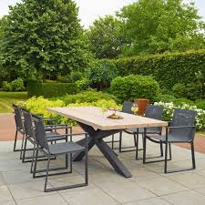 Timor Outdoor Dining Table 6 Seater
