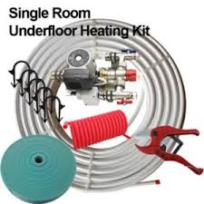 2 water underfloor heating kits to warm