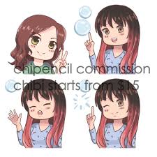 Image of evelia undertale oc discord pfp and da id maybe by. Cute Chibi Icon For Pfp Or Emotes Artists Clients