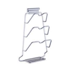 wall mounted space aluminum lid rack