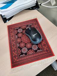 this magic carpet mouse mat my boss