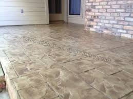 Stamped Concrete Overlay Red Oak Tx