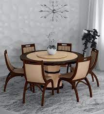 Feng 6 Seater Marble Top Dining Set