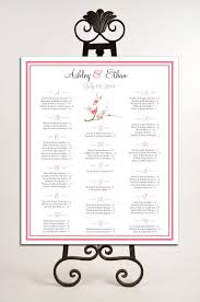Cherry Blossom Seating Chart For Table Assignments For Your