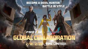 free fire x devil may cry 5 global