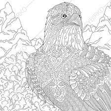 Supercoloring.com is a super fun for all ages: Coloring Page For Adults Digital Coloring Pages Eagle Hawk Etsy Bird Coloring Pages Animal Coloring Pages Coloring Books