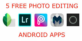 photo editing apps for android 2018