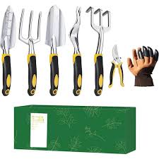 Gardening Tools With Garden Gloves