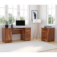 Find computer cabinet in canada | visit kijiji classifieds to buy, sell, or trade almost anything! Gisela Solid Wood Computer Desk With File Cabinet