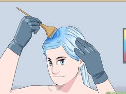 To dye your hair, start at the ends and work up towards your roots. How To Dye Hair Blue 14 Steps With Pictures Wikihow