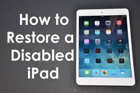 Résolu] Comment réparer l'iPad est désactivé Connectez-vous à iTunes
