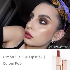 colourpop lux lipstick c mon sis