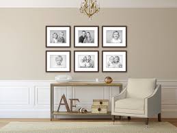 creating a family photo gallery wall