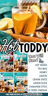 best hot toddy for sore throat or cough