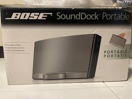 portable speakers b o s e sound dock