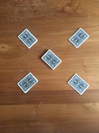 The next card is placed face up to start the discard pile, and the remaining cards are placed face down beside it to form the stock. Card Game Rummy Young Scot