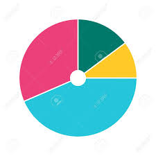 Pie Chart Graph Icon Vector Image Can Also Be Used For Math