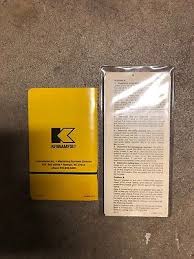 Vintage Kennametal Reference Machining Calculator Charts