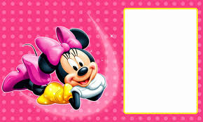 The Largest Collection Of Free Minnie Mouse Invitation