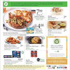 Some items on a traditional christmas dinner menu might vary from. Publix Weekly Ad Sep 30 Oct 6 2020 Bogos Savings