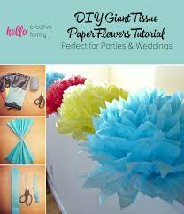 Maybe you would like to learn more about one of these? Tutorial How To Make Diy Giant Tissue Paper Flowers Hello Creative Family
