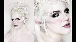 winter fairy fae makeup tutorial