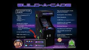1 6 scale arcade cabinet kit for use