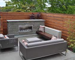 Outdoor Gas Fireplace Design Ideas