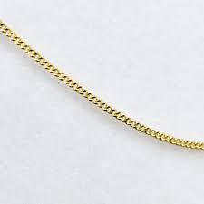 Gold Curb Chain , 10K Yellow Gold Curb Chain 0.8 Mm, 14 Inches - Etsy