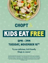 chopt hosts kids eat free event at