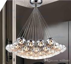 Modern Crystal Ball Lamps Glass Pendant Lamps Cluster Hanging Chandeliers Stair Lighting Hall Lighting Crystal Chandelier Pendant Light Hanging Lamps Online Globe Pendant Lighting From Firstdesigner 45 28 Dhgate Com