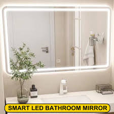Bathroom Mirror With Led Light Smart