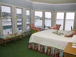The hotel is located at the end of main street, so easy walk to . Hotel Iroquois Mackinac Island