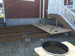 How To Build A Simple Diy Deck On A