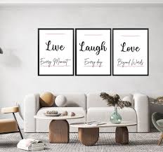 Live Love Laugh Wall Decor Set Of 3