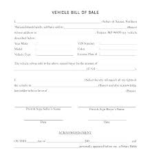 Free Bill Of Sale Templates Large Motor Vehicle Bill Of Sale Sample