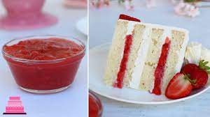 strawberry cake filling recipe you