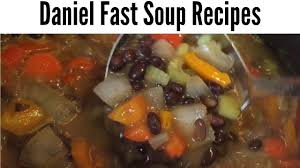 daniel fast soup recipes daniel fast