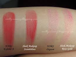 review sleek makeup vs nars blush